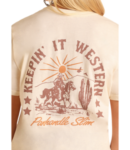 Load image into Gallery viewer, Keepin It Western Graphic Tee