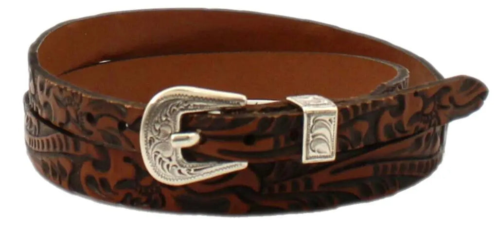 Tooled Leather Hat Band - Henderson's Western Store