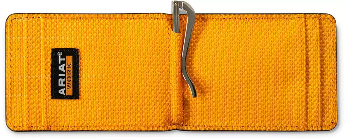 Ariat Work ~ Money Clip ~ Grey - Henderson's Western Store