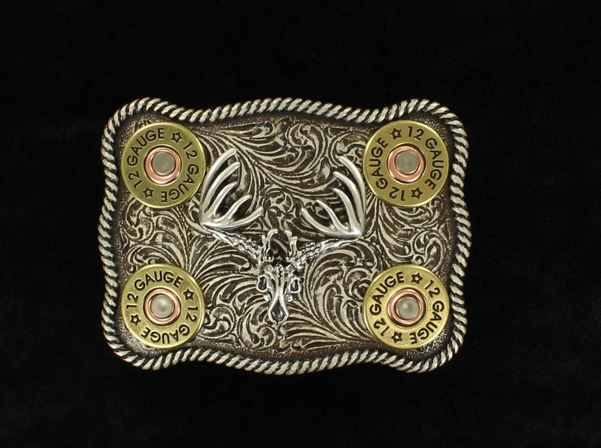 Nocona Belt Buckle ~ Shotgun Shell - Henderson's Western Store