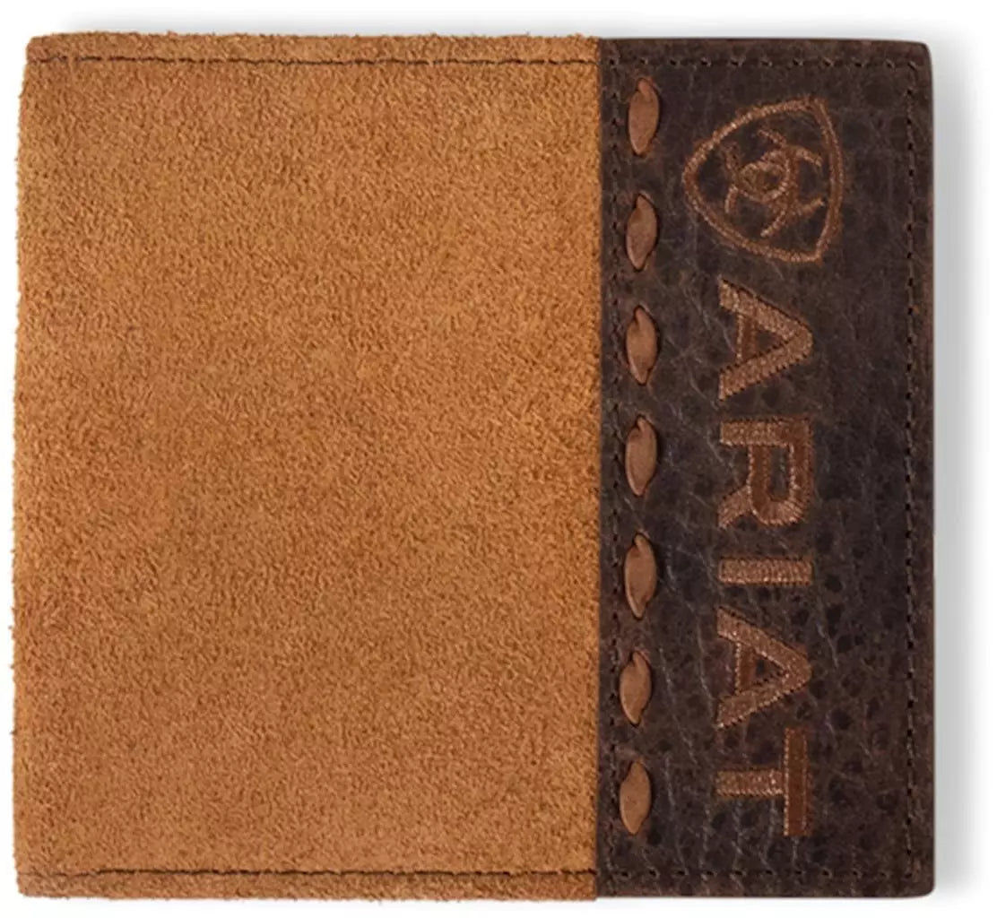 Ariat Roughout Wallet ~ Bi-Fold - Henderson's Western Store