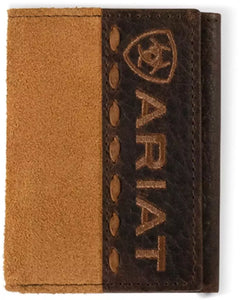 Load image into Gallery viewer, Ariat Roughout Wallet ~ Tri-Fold