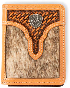 Load image into Gallery viewer, Ariat Calf Hair Wallet ~ Bi-Fold