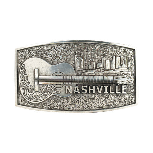 Blazin Roxx Belt Buckle ~ Nashville - Henderson's Western Store