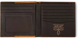 Load image into Gallery viewer, Ariat Roughout Wallet ~ Bi-Fold