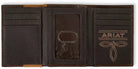 Ariat Roughout Wallet ~ Tri-Fold - Henderson's Western Store