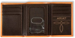 Load image into Gallery viewer, Ariat Calf Hair Wallet ~ Tri-Fold