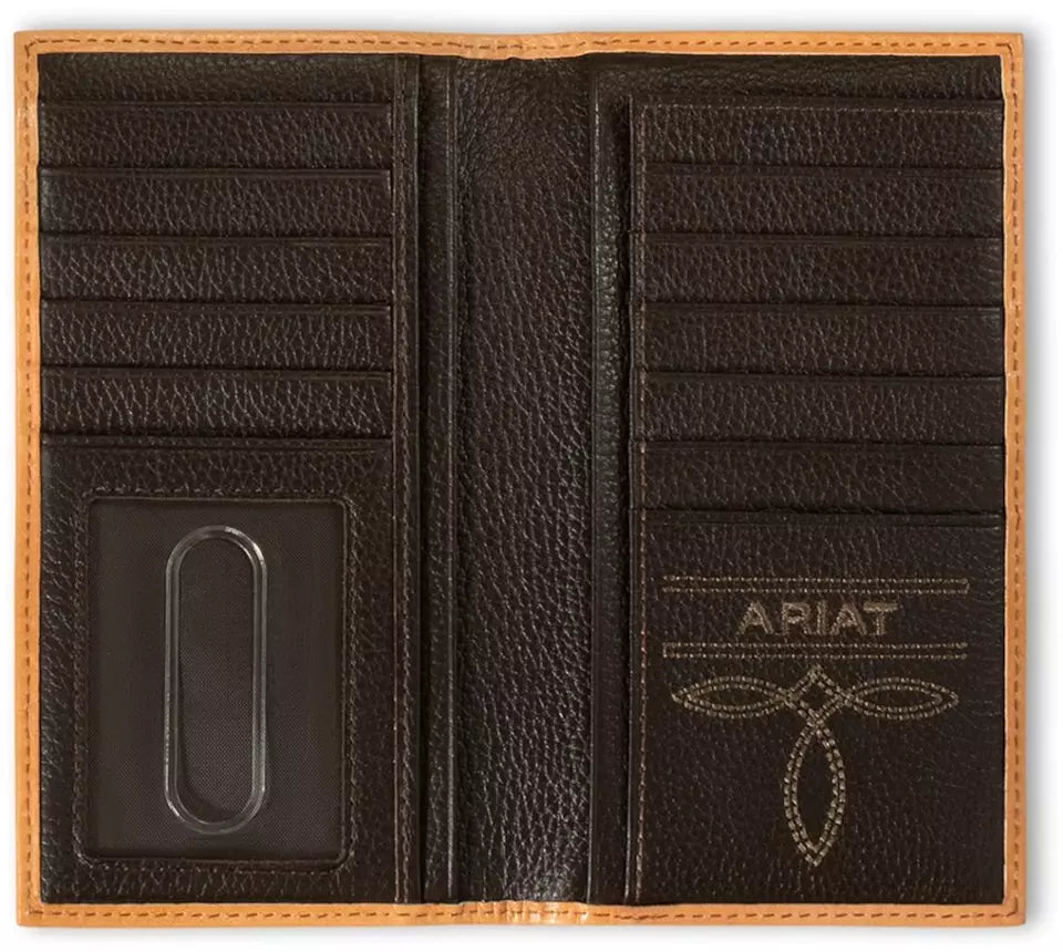 Ariat Calf Hair Wallet ~ Checkbook