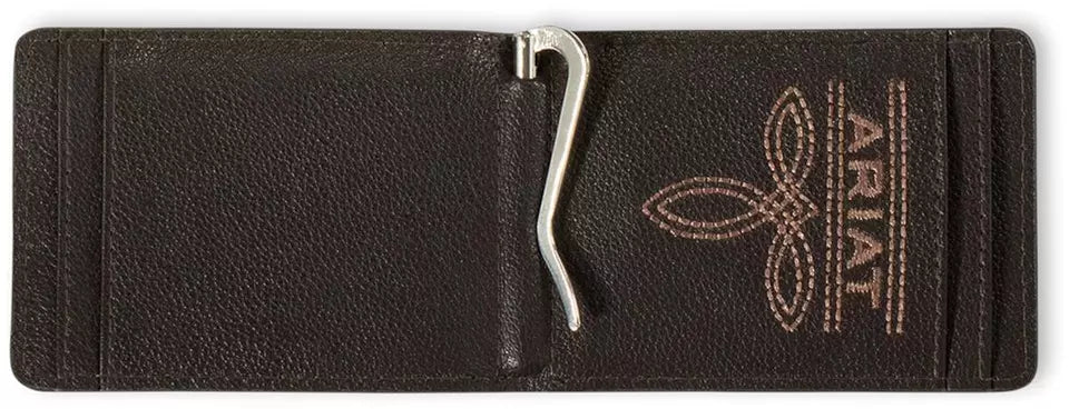 Ariat Roughout Wallet ~ Money Clip