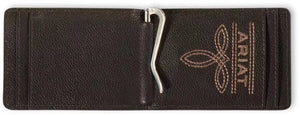 Load image into Gallery viewer, Ariat Roughout Wallet ~ Money Clip