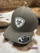 Ariat Shield Logo Cap ~ Grey - Henderson's Western Store