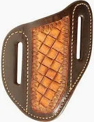 Martin Saddlery Angled Knife Scabbard ~ Weave - Henderson's Western Store
