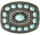 Turquoise Stone Belt Buckle - Henderson's Western Store