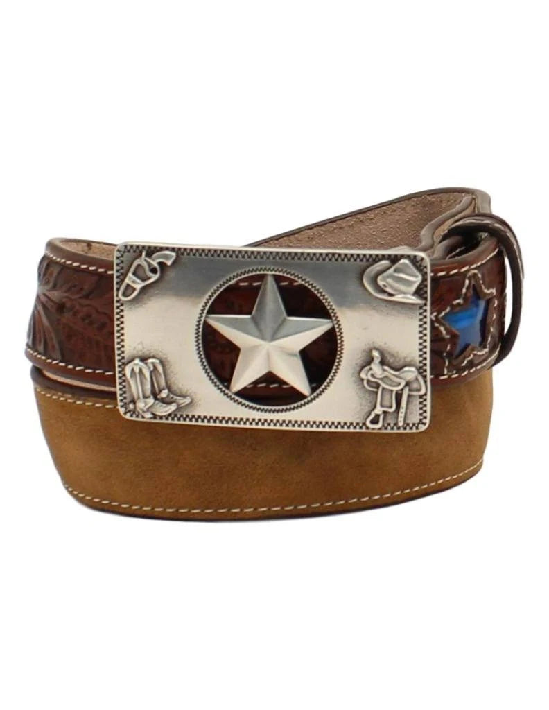 Kids Star Buckle Light Up Belt