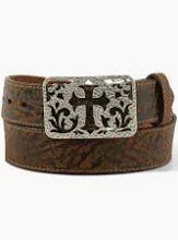 Ladies Ariat Belt ~ Cross - Henderson's Western Store