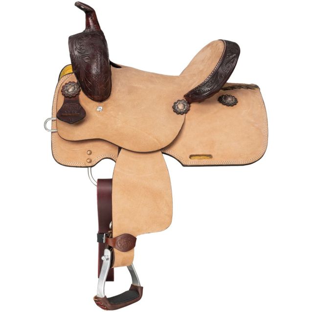 Silver Royal Youth Brooks Barrel Saddle - Henderson's Western Store