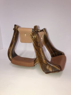 Nettles Stirrups ~ The 75 ~ Triple Finish - Henderson's Western Store