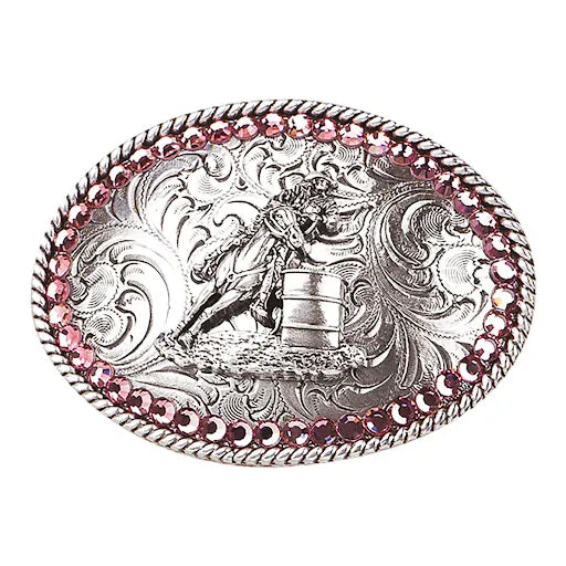 Barrel Racer Belt Buckle ~ Youth - Henderson's Western Store