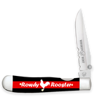 Whiskey Bent Knife ~  Locking Trapper ~ Rowdy Rooster - Henderson's Western Store
