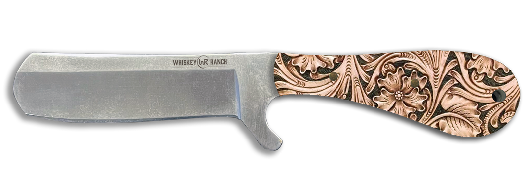 Whiskey Bent Knife ~ Bullcutter2 ~ Floral