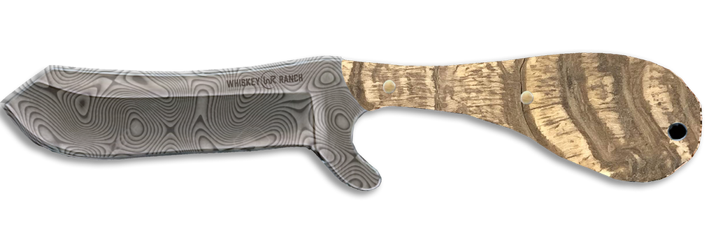 Whiskey Bent Knife ~ Bullcutter2 ~ Ram Horn