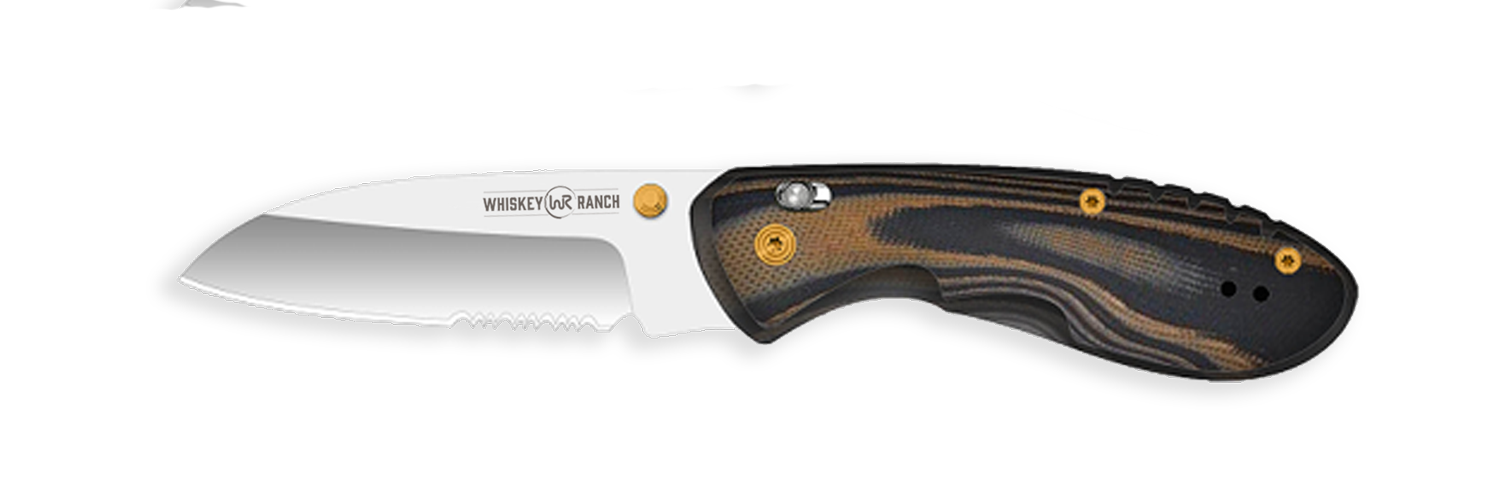 Whiskey Bent Knife ~ Catch Pin Lock ~ Chaps - Henderson's Western Store