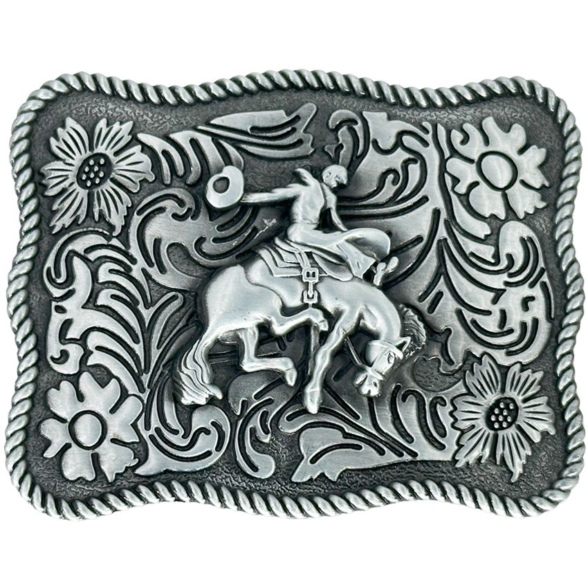 Belt Buckle ~ Bull Rider - Henderson's Western Store