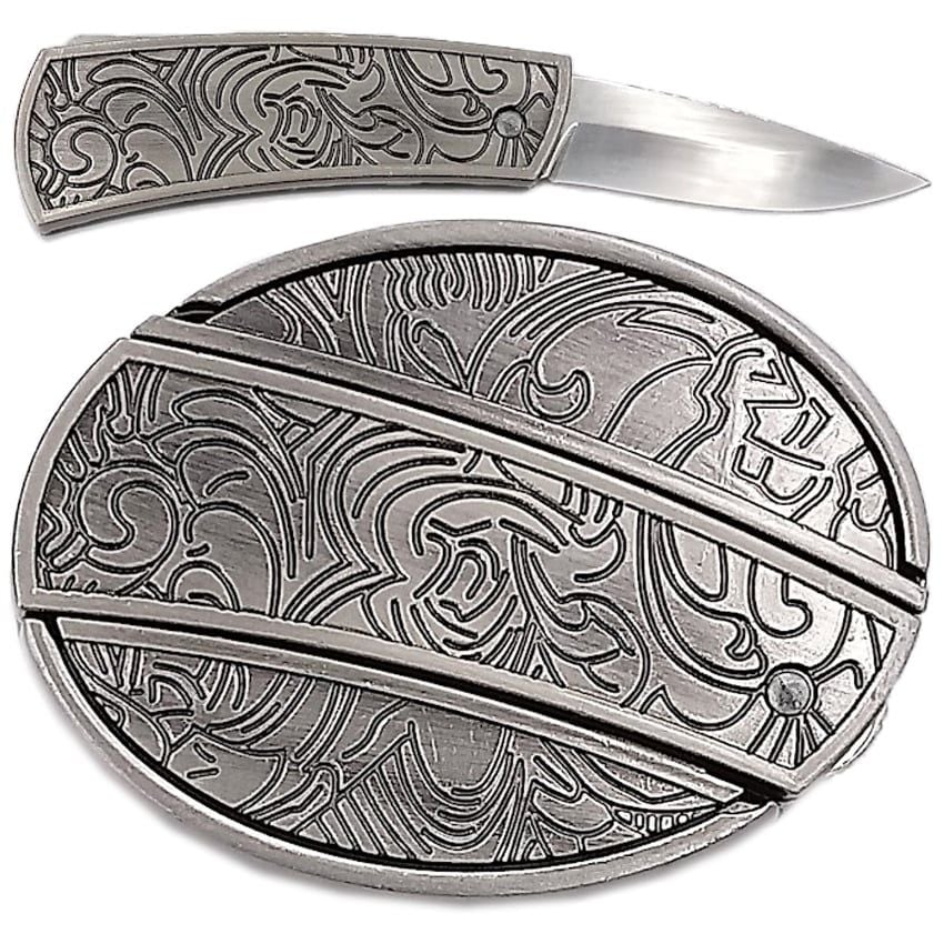 Knife Belt Buckle ~ Unique Shapes - Henderson's Western Store