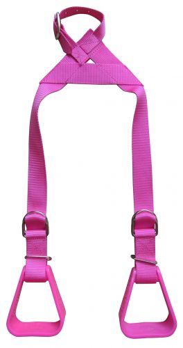 Buddy Stirrups Saddle Accessories Henderson's Western Store Pink  