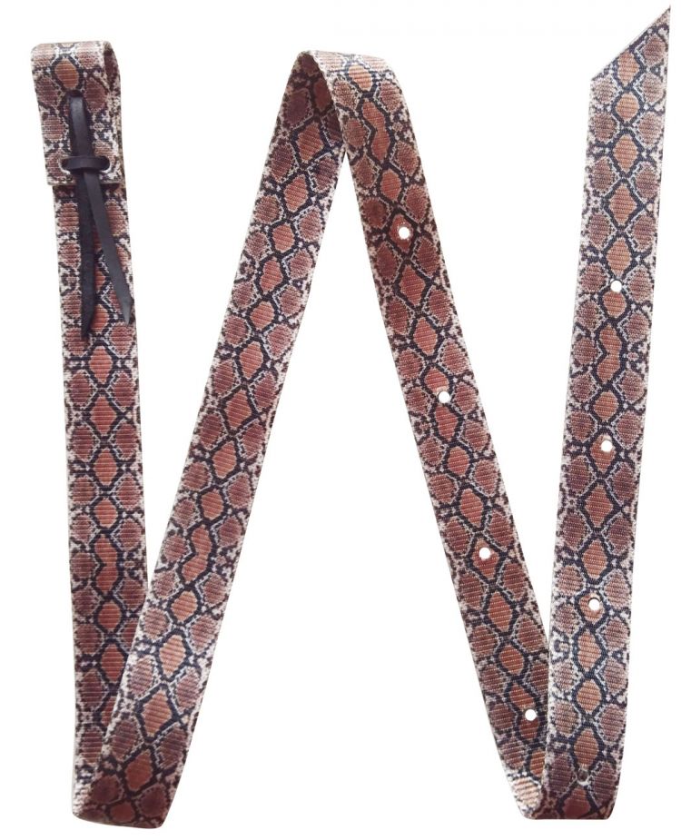 Nylon Tie Strap ~ Snake Print - Henderson's Western Store