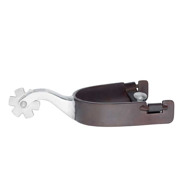 Two Tone Plain Spurs - Henderson's Western Store