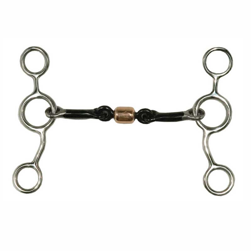 Copy of Jr Cow Horse Roller Gag Bit - Henderson's Western Store