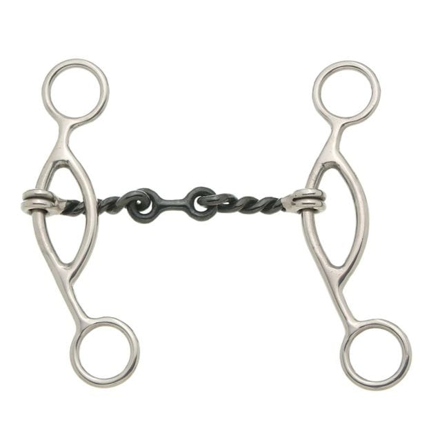 Kelly Silver Star SI Dogbone Snaffle Bit - Henderson's Western Store