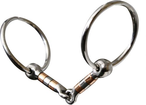 Snaffle W/Rollers Bits Shiloh   