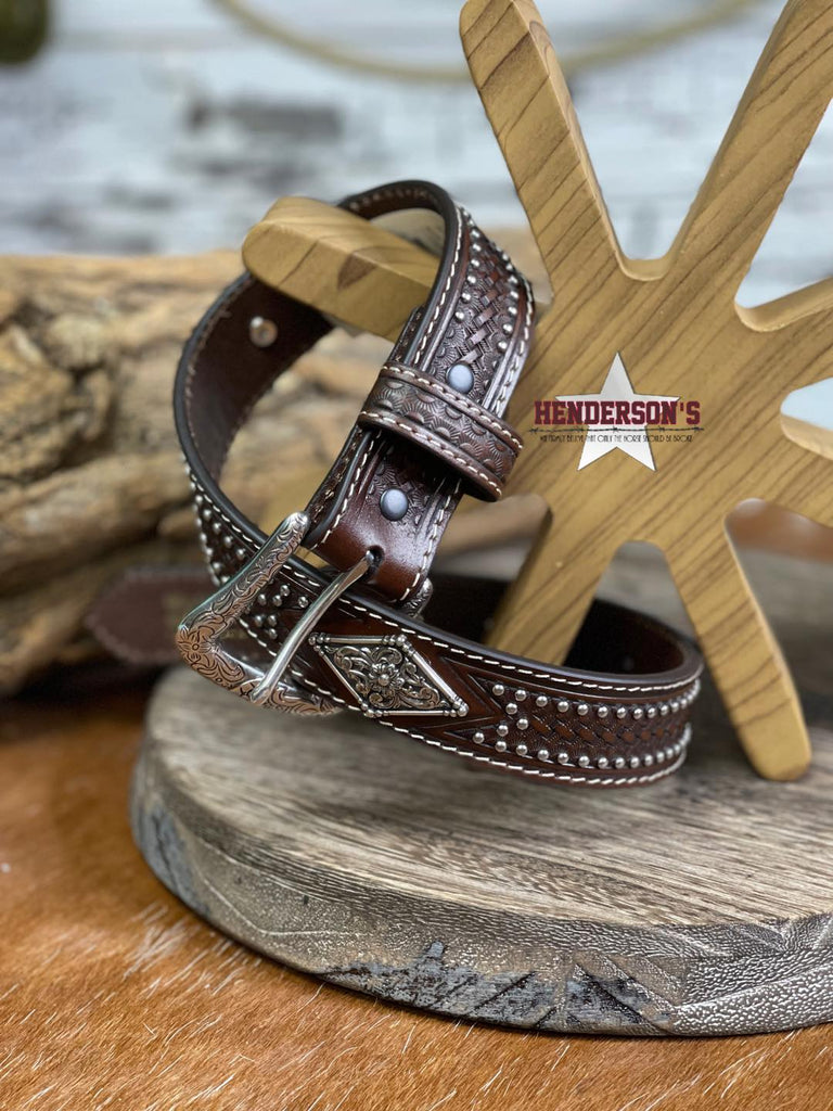 Diamond Concho Belt - Henderson's Western Store