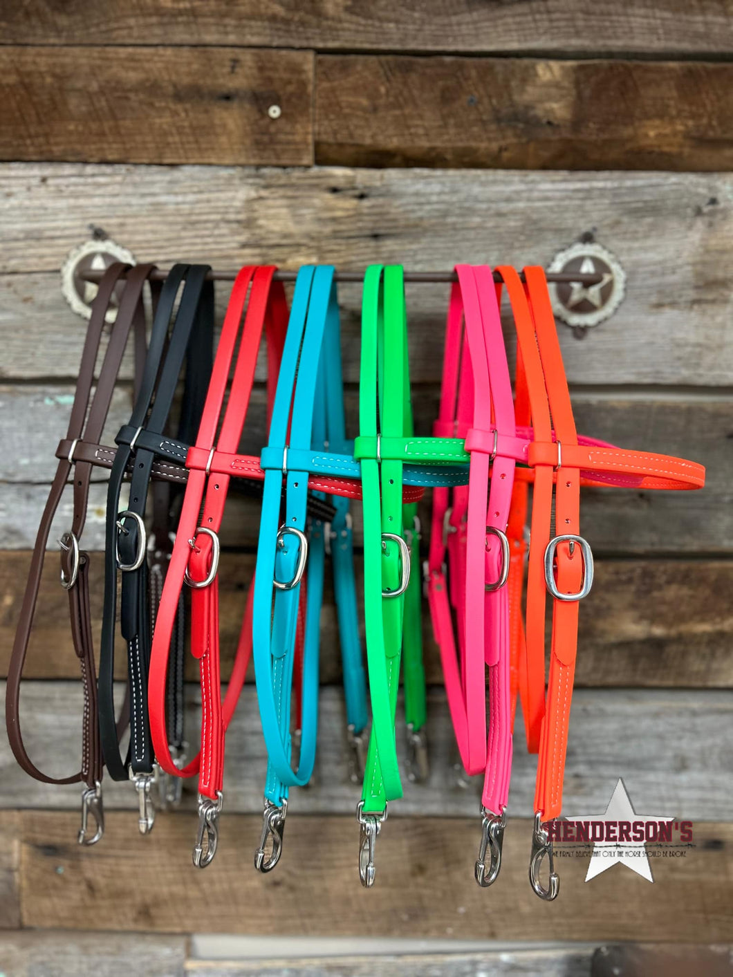 Biothane Coated Headstall W/Snaps - Henderson's Western Store