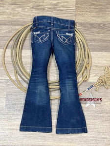 Load image into Gallery viewer, Girl&#39;s Violet Trouser Jeans ~ Indigo - Henderson&#39;s Western Store