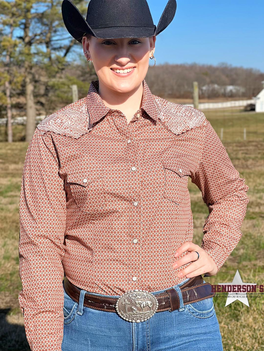 Rough Stock For Her - Burnt Orange - Henderson's Western Store