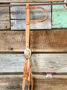 Rattlesnake Sliding One Ear Headstall by Berlin Leather - Henderson's Western Store