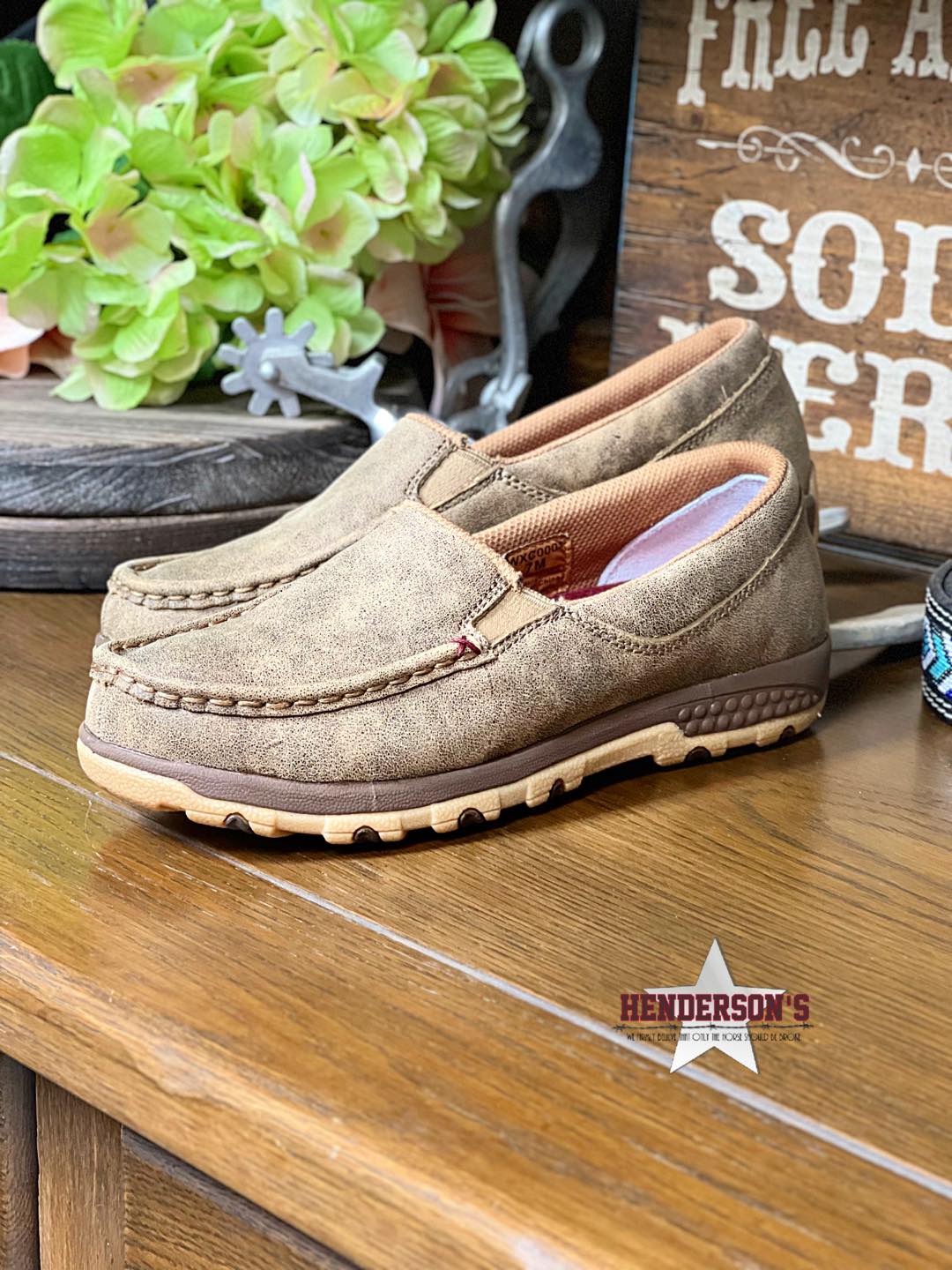 Ladies Twisted X Slip On Driving Moc - Henderson's Western Store