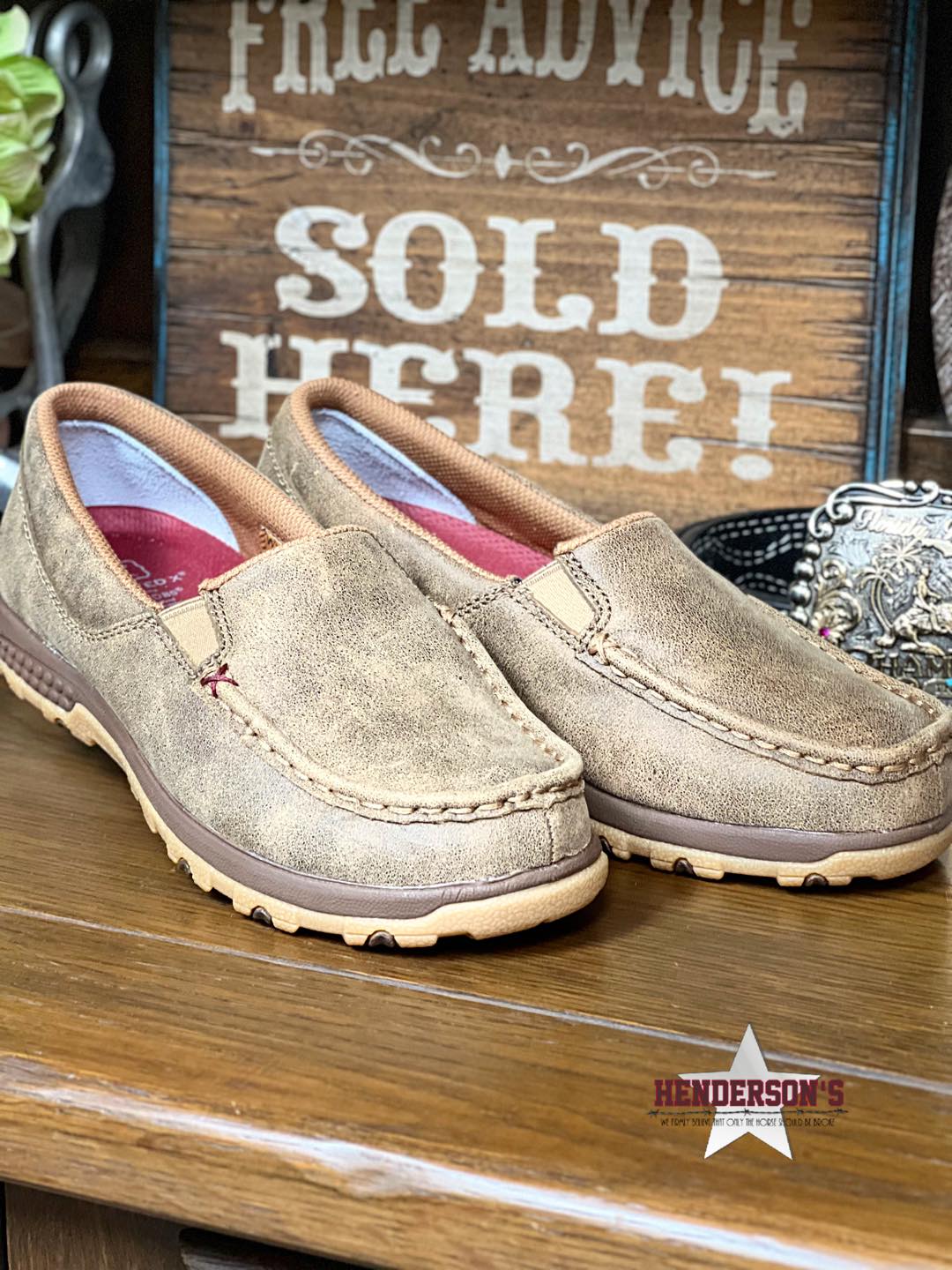 Ladies Twisted X Slip On Driving Moc - Henderson's Western Store
