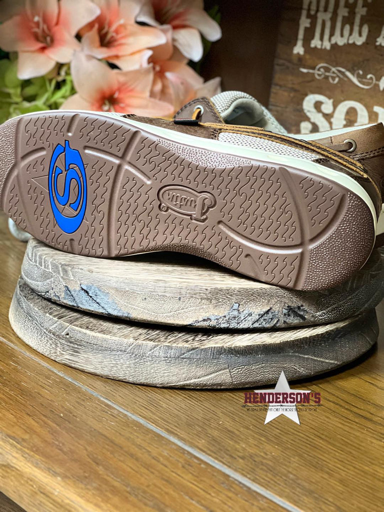 Men's Angler Boat Shoe by Justin - Henderson's Western Store