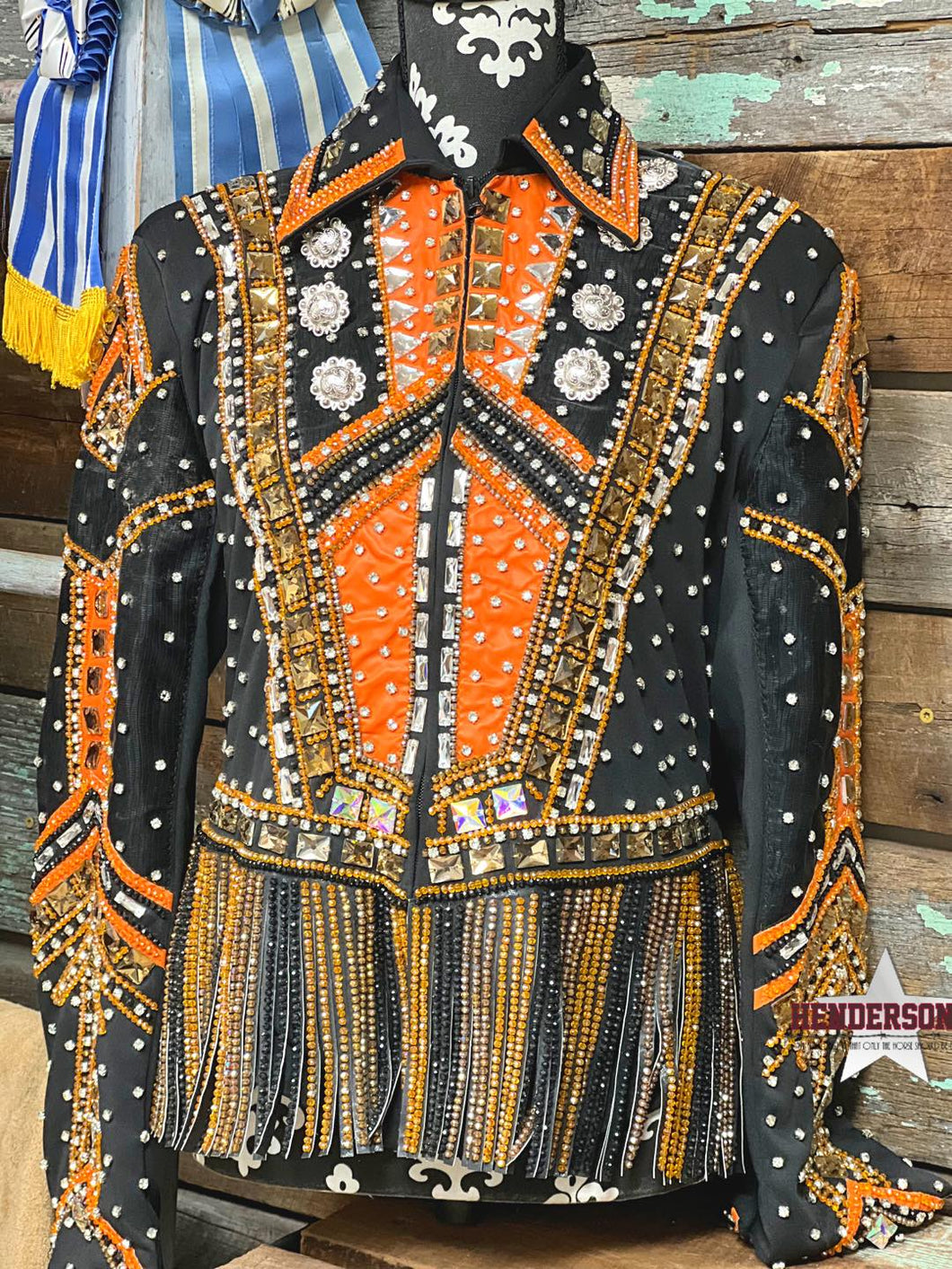 All Day  Show Jacket ~ Orange - Henderson's Western Store