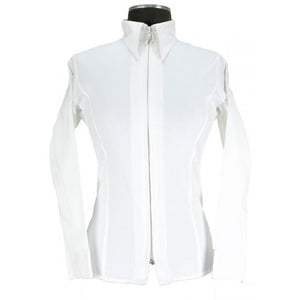 Load image into Gallery viewer, Youth Classic Fitted Show Shirt Children&#39;s Show Wear Royal Highness Small White 
