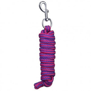 Load image into Gallery viewer, Poly Cord Lead leads JT Pink/Purple  