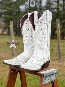Load image into Gallery viewer, Adrian Snip Toe Boot ~ White - Henderson&#39;s Western Store
