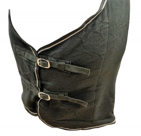 Contoured Black Fleece Horse Cooler - Henderson's Western Store