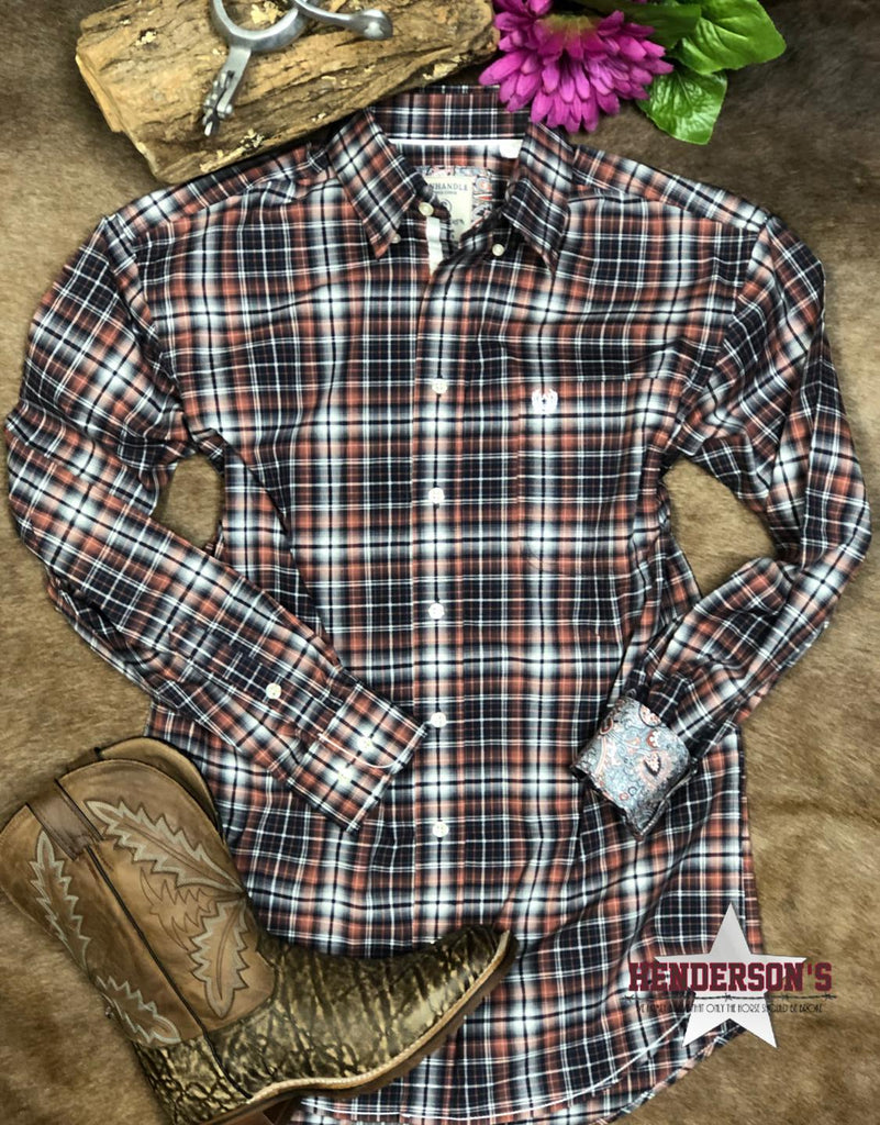 Men's Rough Stock ~ Steel Men's Shirts Pandhandle Slim   