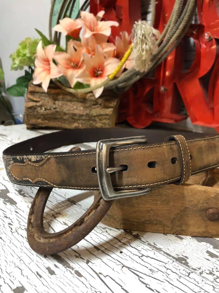 Mossy Oak Deer Skull Belt Men's Accessories M & F WESTERN   