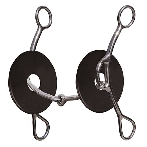 5" Shank Snaffle Gag - Henderson's Western Store